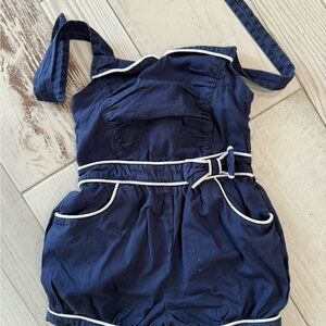 Jamie and Jack girls size 3 romper VGUC